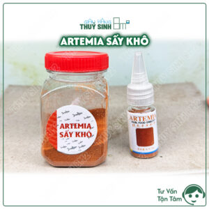 thức ăn cá artemia sấy khô