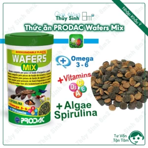 thức ăn cá tầng đáy prodac wafers mix
