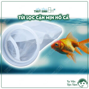 Túi Lọc Nano Vòng Nhựa 200 Mesh. Tất Lọc Bụi Mịn Dùng Cho Lọc Tràn Hồ Cá